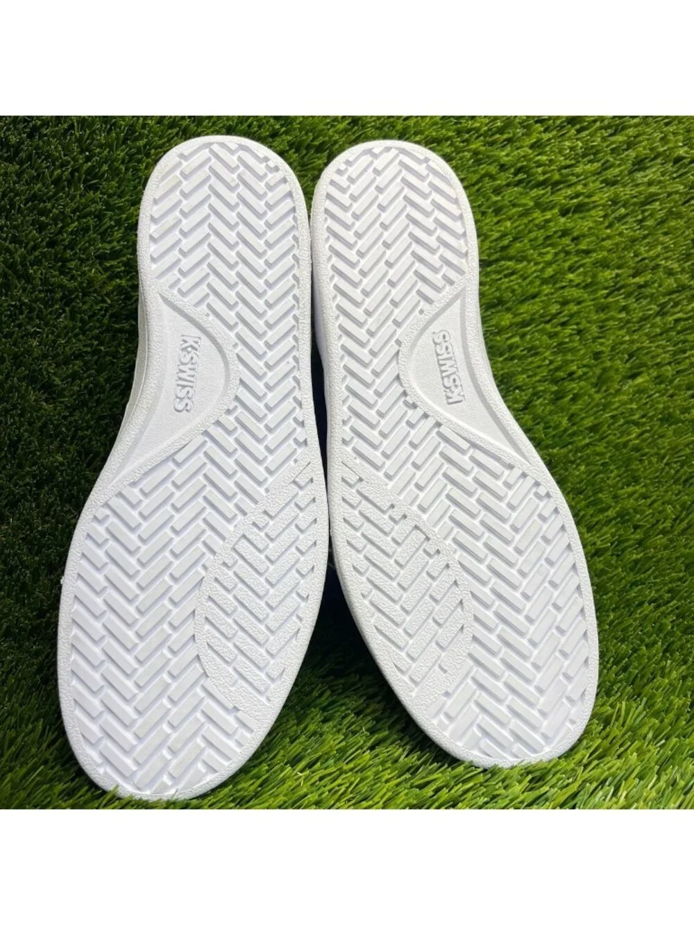 K-Swiss Court Pro II Leopard Womens Size 9.5 White Black Athletic Shoes Sneakers